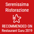 Serenissima Ristorazione raccomandata da Restaurant Guru 2019