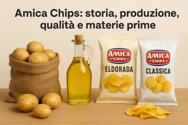 Due confezioni di patatine Amica Chips